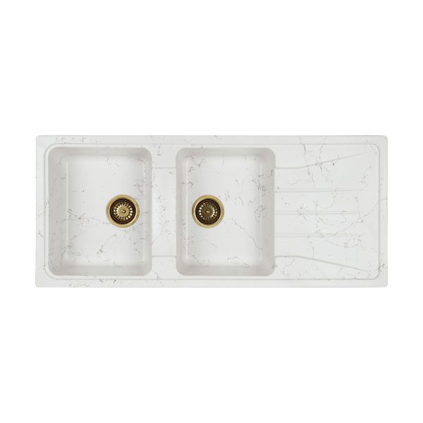 سینک ظرفشویی گرانیت مدل DENIZ-SRL06 توکار